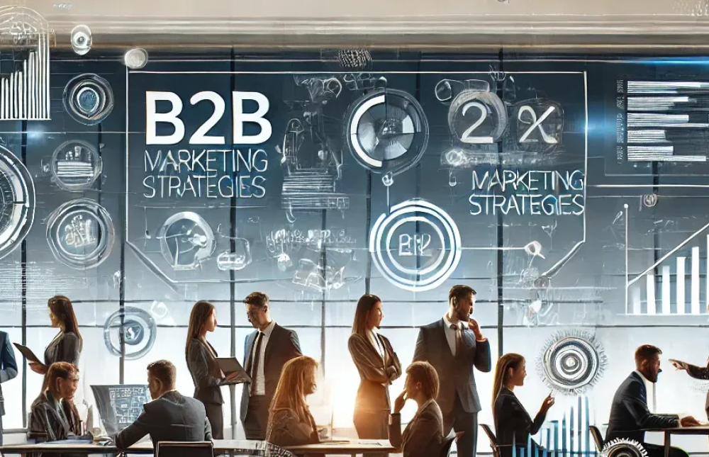 social media plays a growing role in B2B marketing channels